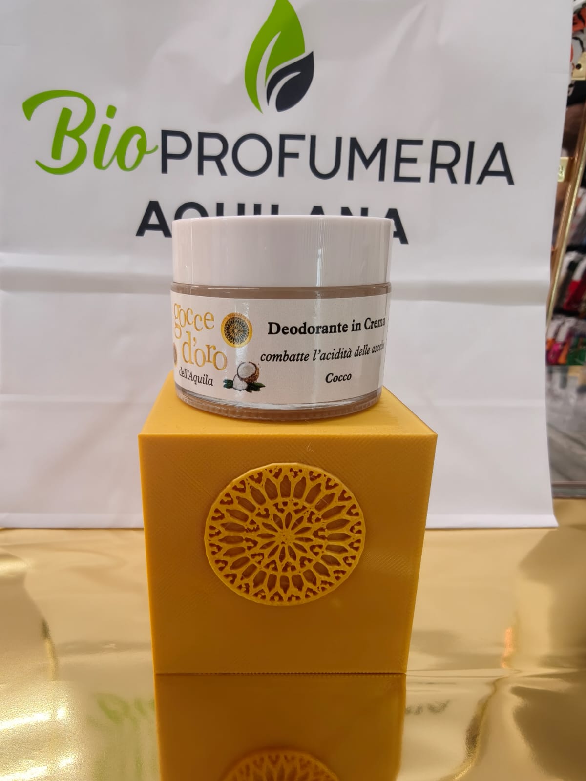 Deodorante in Crema - Gocce d'oro dell'Aquila