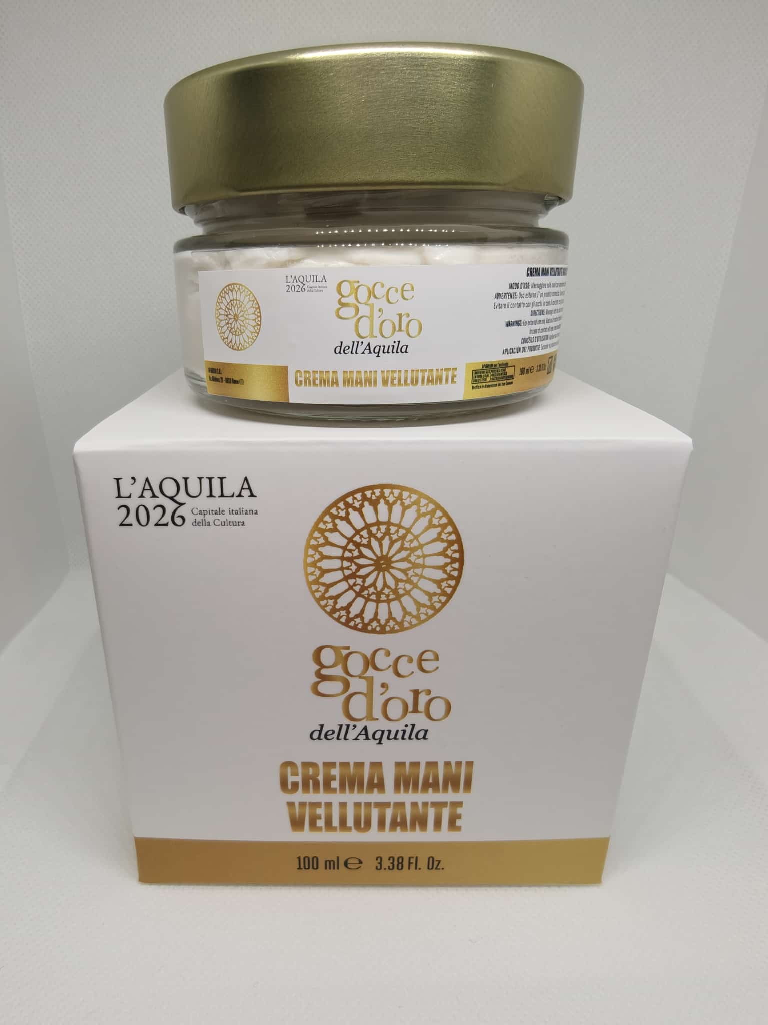 Crema mani - Gocce d'oro dell'Aquila