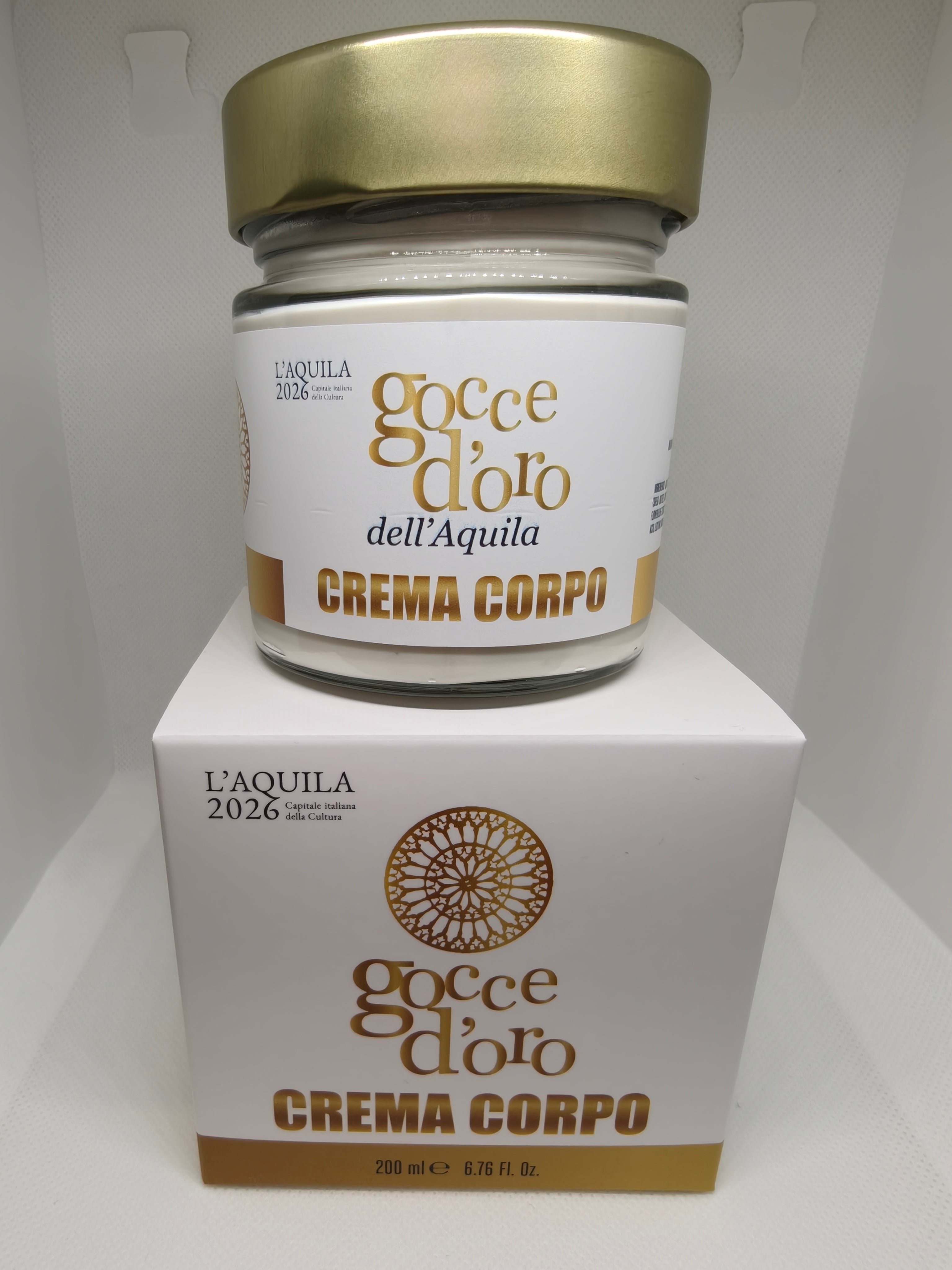 Crema Corpo - Gocce d'oro dell'Aquila