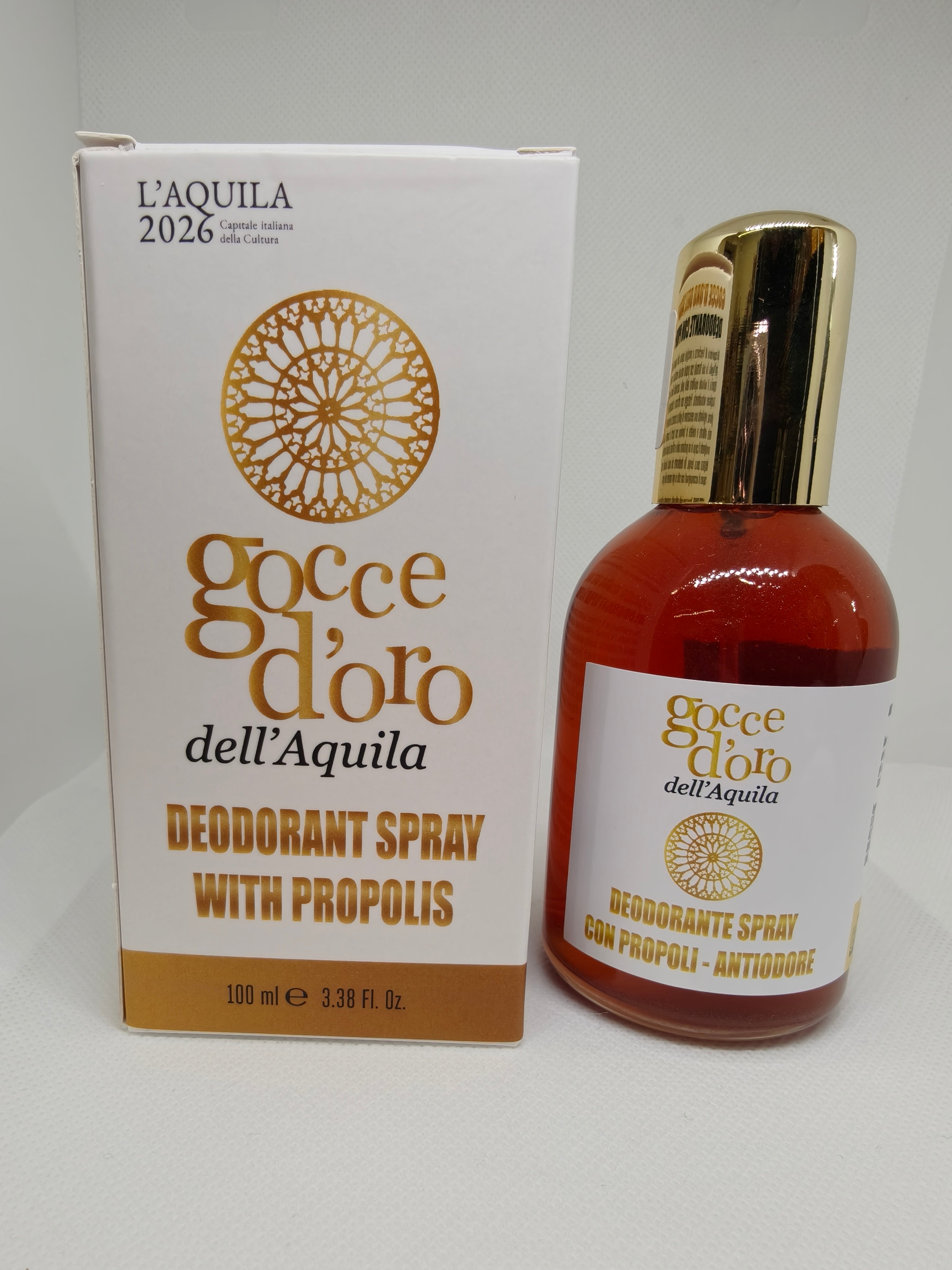 DEODORANTE SPRAY GOCCE D'ORO DELL'AQUILA